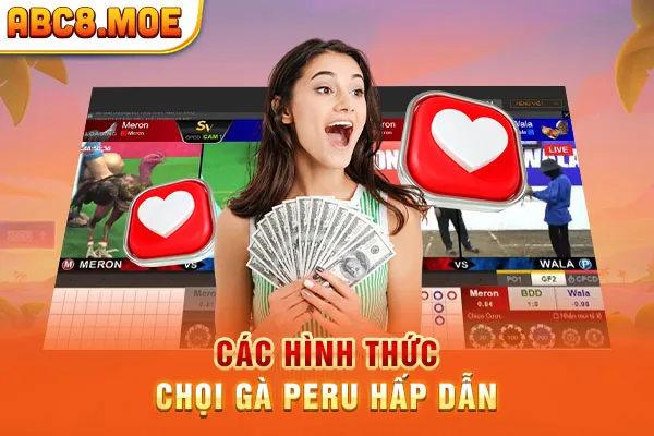 Các hình thức đá gà Peru hấp dẫn