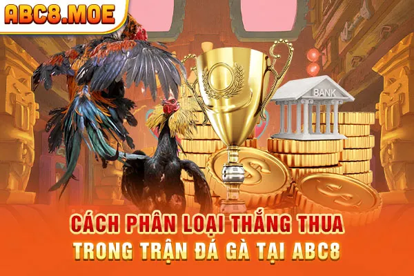 Cách phân loại thắng thua trong trận đá gà tại ABC8