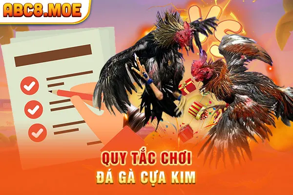 Quy tắc chơi đá gà cựa kim