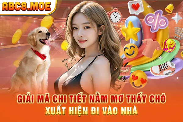 Giải mã chi tiết nằm ngủ mơ thấy chó xuất hiện đi vào nhà