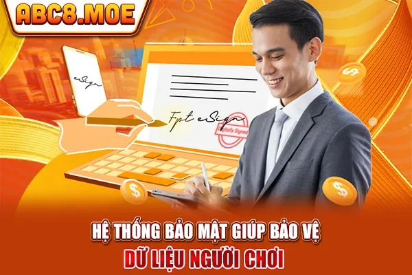 Hệ thống bảo mật giúp bảo vệ dữ liệu người chơi 