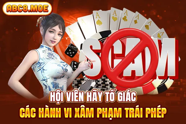 Hội viên hãy tố giác các hành vi xâm phạm trái phép 