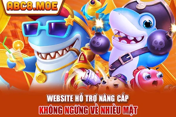 Website hỗ trợ nâng cấp không ngừng về nhiều mặt